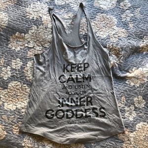 KEEP CALM small Fifty Shades of Grey goddess tank